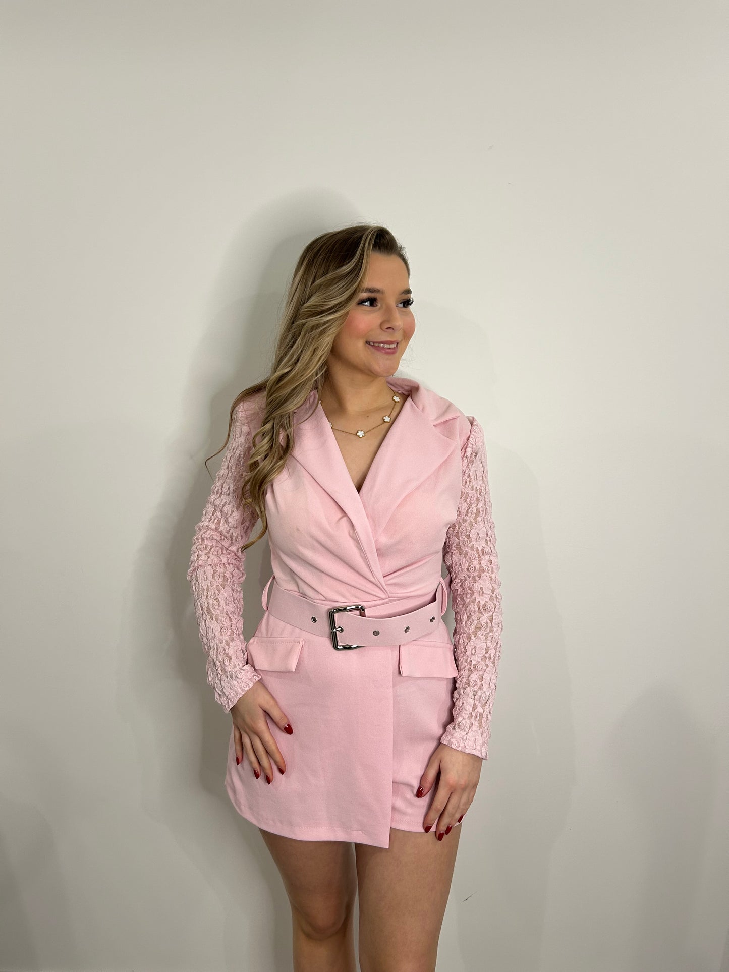 Combi-short ceinture