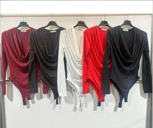 Body avec paillettes