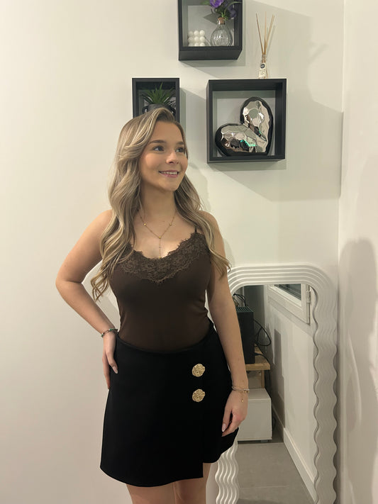 Body débardeur dentelle